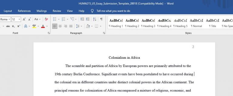 Write a review about colonialism in Ghana. - Essay Counter